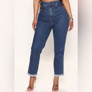 Tie up boyfriend jeans